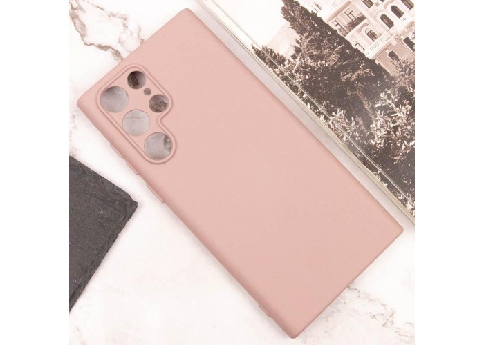 Чохол TPU GETMAN Liquid Silk Full Camera для Samsung Galaxy S24 Ultra
