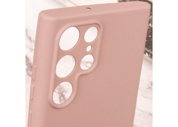 Чохол TPU GETMAN Liquid Silk Full Camera для Samsung Galaxy S24 Ultra