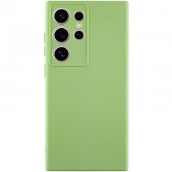 Чохол TPU GETMAN Liquid Silk Full Camera для Samsung Galaxy S24 Ultra  Зелений / Pistachio - 00000081485_5