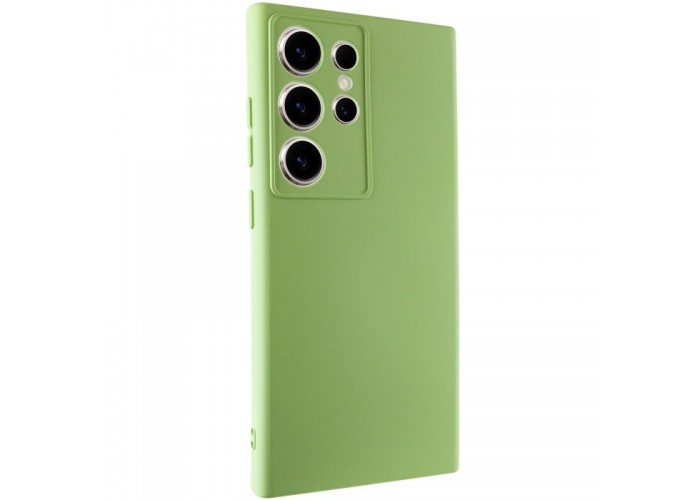 Чохол TPU GETMAN Liquid Silk Full Camera для Samsung Galaxy S24 Ultra
