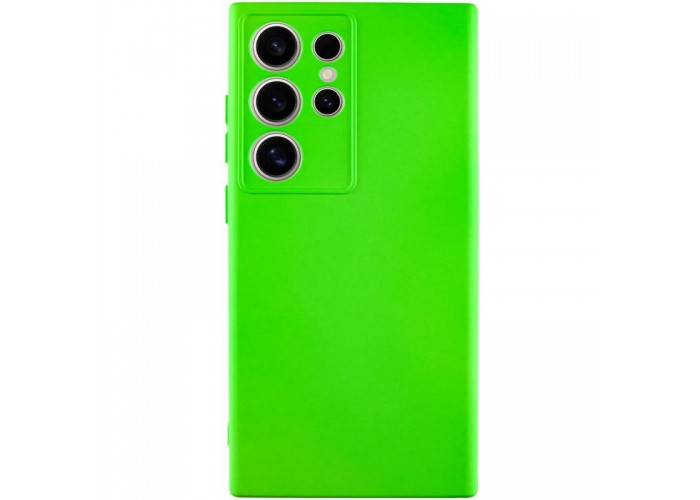 Чохол TPU GETMAN Liquid Silk Full Camera для Samsung Galaxy S24 Ultra