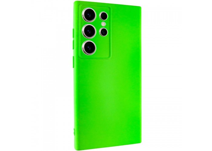 Чохол TPU GETMAN Liquid Silk Full Camera для Samsung Galaxy S24 Ultra