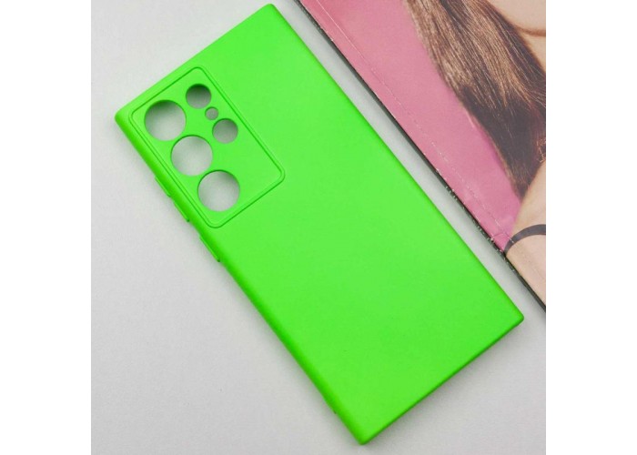 Чохол TPU GETMAN Liquid Silk Full Camera для Samsung Galaxy S24 Ultra