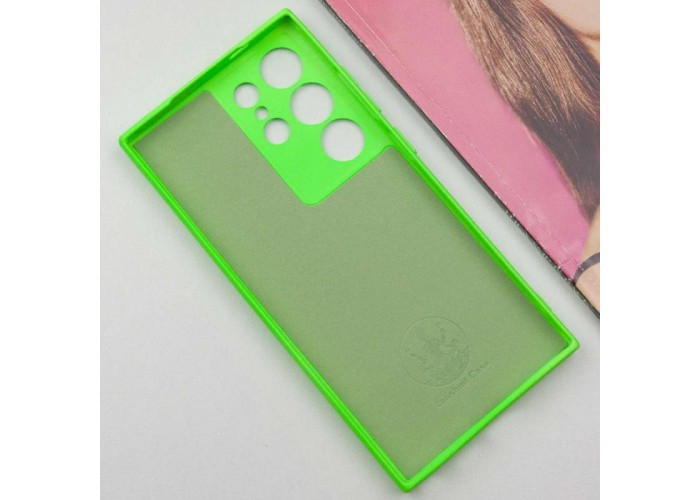 Чохол TPU GETMAN Liquid Silk Full Camera для Samsung Galaxy S24 Ultra