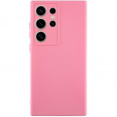 Чохол TPU GETMAN Liquid Silk Full Camera для Samsung Galaxy S24 Ultra  Рожевий / Pink - 00000081485_8
