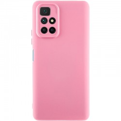 Чохол TPU GETMAN Liquid Silk Full Camera для Xiaomi Redmi 10  Рожевий / Pink - 00000073797_7