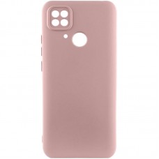 Чохол TPU GETMAN Liquid Silk Full Camera для Xiaomi Redmi 10C  Рожевий / Pink Sand - 00000074068_8