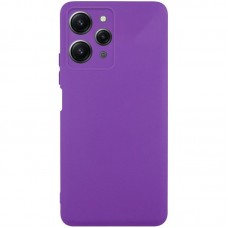 Чохол TPU GETMAN Liquid Silk Full Camera для Xiaomi Redmi 12  Фіолетовий / Purple - 00000077924_14