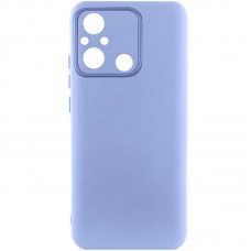 Чохол TPU GETMAN Liquid Silk Full Camera для Xiaomi Redmi 12C  Бузковий / Light purple - 00000077925_16