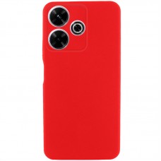 Чохол TPU GETMAN Liquid Silk Full Camera для Xiaomi Redmi 13 4G / Poco M6 4G  Червоний / Red - 00000072870_5