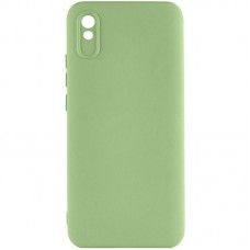 Чохол TPU GETMAN Liquid Silk Full Camera для Xiaomi Redmi 9A  Зелений / Pistachio - 00000075780_4