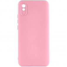 Чохол TPU GETMAN Liquid Silk Full Camera для Xiaomi Redmi 9A  Рожевий / Pink - 00000075780_7