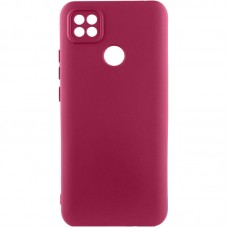 Чохол TPU GETMAN Liquid Silk Full Camera для Xiaomi Redmi 9C  Бордовий / Marsala - 00000073801_1