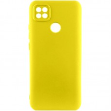 Чохол TPU GETMAN Liquid Silk Full Camera для Xiaomi Redmi 9C  Жовтий / Flash - 00000073801_2