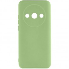 Чохол TPU GETMAN Liquid Silk Full Camera для Xiaomi Redmi A3  Зелений / Pistachio - 00000075781_4