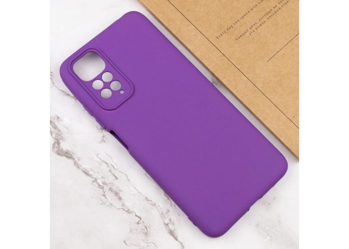 Чохол TPU GETMAN Liquid Silk Full Camera для Xiaomi Redmi Note 11 (Global) / Note 11S
