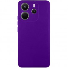 Чохол TPU GETMAN Liquid Silk Full Camera для Xiaomi Redmi Note 14 4G (Int. version)  Фіолетовий / Ultra Violet - 00000077860_12