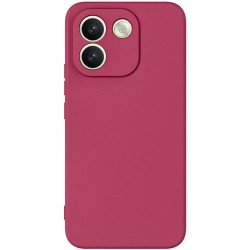 Чохол TPU GETMAN Liquid Silk Full Camera для Xiaomi Redmi Note 17 Pro Max  Бордовий / Marsala - 00000088983_1