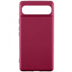 Чохол TPU GETMAN Liquid Silk для Google Pixel 6 Pro  Бордовий / Marsala - 00000082458_1