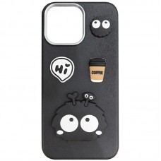 Чохол TPU Leather Toys для Apple iPhone 12 Pro / 12 (6.1")  Monster / Black - 00000078572_5