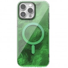 Чохол TPU Shiny Mountain (MagFit) для Apple iPhone 12 Pro Max (6.7")  Green - 00000077634_3