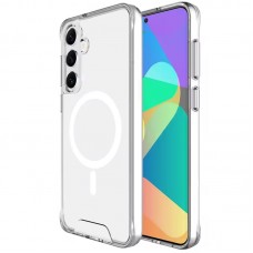 Чохол TPU Space Case with MagSafe для Samsung Galaxy A27 5G/ A37 5G / A36 5G / A56 5G  Прозорий - 00000086034_1