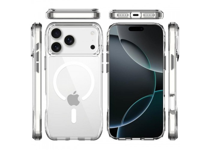Чохол TPU Space Octagon with MagSafe для Apple iPhone 17 Pro Max (6.9