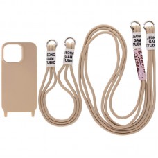Чохол TPU two straps California для Apple iPhone 13 Pro (6.1")  Бежевий / Beige - 00000055802_2