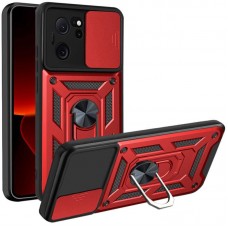 Чохол Ummi Camshield Serge Ring для Xiaomi 13T / 13T Pro  Червоний - 00000080777_4