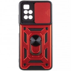 Чохол Ummi Camshield Serge Ring для Xiaomi Poco M4 Pro 5G  Червоний - 00000080791_4