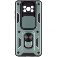 Чохол Ummi Camshield Serge Ring для Xiaomi Poco X3 NFC / Poco X3 Pro  Зелений - 00000080792_2