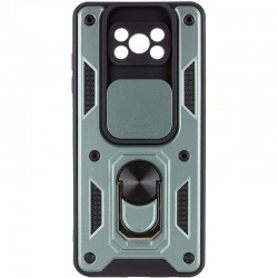 Чохол Ummi Camshield Serge Ring для Xiaomi Poco X3 NFC / Poco X3 Pro  Зелений - 00000080792_2