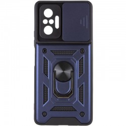 Чохол Ummi Camshield Serge Ring для Xiaomi Redmi Note 10 Pro / 10 Pro Max  Синій - 00000080729_6