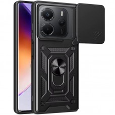 Чохол Ummi Camshield Serge Ring для Xiaomi Redmi Note 14 4G (Int. version)  Чорний - 00000080812_7