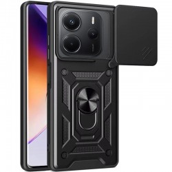 Чохол Ummi Camshield Serge Ring для Xiaomi Redmi Note 14 4G (Int. version)  Чорний - 00000080812_7