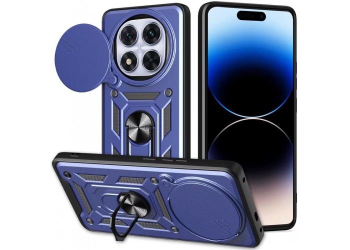 Чохол Ummi Camshield Serge Ring для Xiaomi Redmi Note 14 Pro 5G / Poco X7