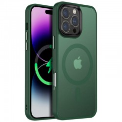 Чохол Ummi Colorful with MagSafe для Apple iPhone 16 Pro Max (6.9")  Зелений / Dark Green - 00000082702_2