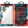 Чохол Ummi transparent with MagSafe для Apple iPhone 16 (6.1