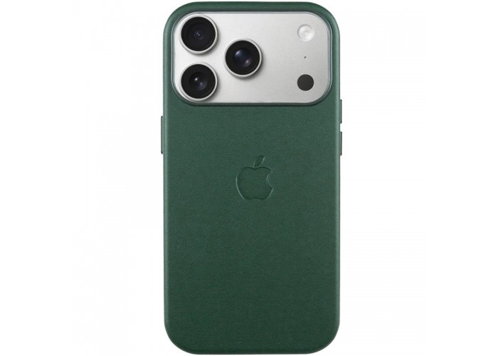 Чохол шкіряний Leather Case (AA) with MagSafe and Animation для Apple iPhone 17 Pro (6.3