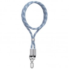 Дата кабель-шнурок Usams US-SJ745 Type-C to Type-C 60W (1.2m)  Blue - 00000078335_2