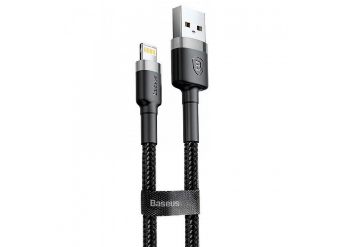 Дата кабель Baseus Cafule Lightning Cable 2.4A (1m) (CALKLF-B)
