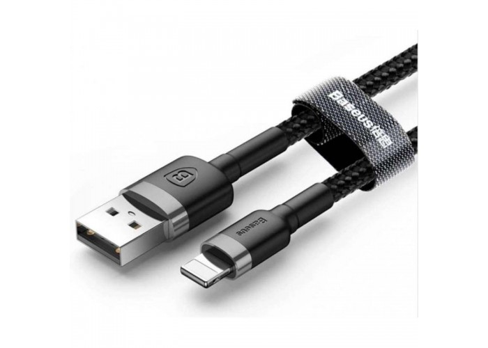 Дата кабель Baseus Cafule Lightning Cable 2.4A (1m) (CALKLF-B)