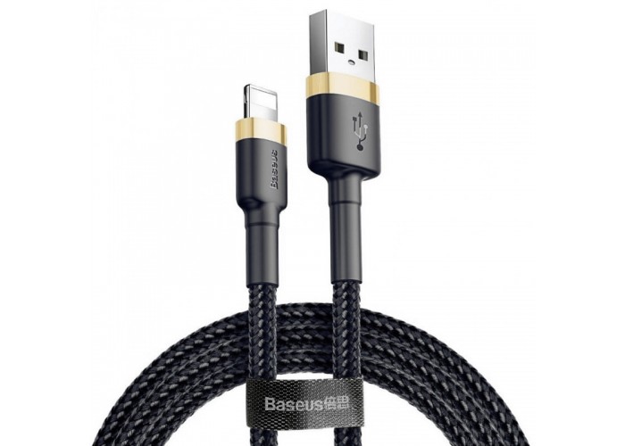 Дата кабель Baseus Cafule Lightning Cable 2.4A (1m) (CALKLF-B)