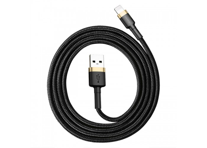 Дата кабель Baseus Cafule Lightning Cable 2.4A (1m) (CALKLF-B)