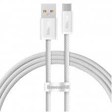 Дата кабель Baseus Dynamic Series USB to Type-C 100W (1m) (CALD000616)  White - 00000063674_1