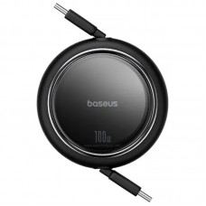 Дата кабель Baseus Free2Draw Mini Retractable Type-C to Type-C 100W (1m) (P10364500)  Cluster Black - 00000087568_1