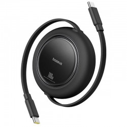 Дата кабель Baseus Free2Pull Mini Retractable Type-C to Type-C 100W (2m) (P10364500113)  Cluster Black - 00000087570_1