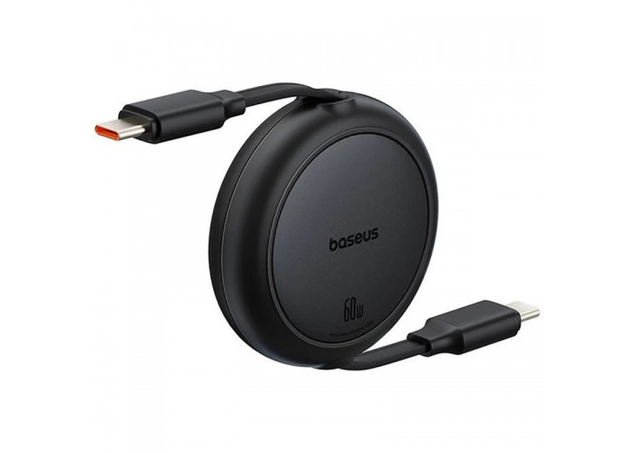 Дата кабель Baseus Free2Pull Mini Retractable Type-C to Type-C 60W (1m) (P10364500)