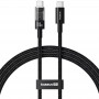 Дата кабель Baseus Gem Fast Charging Type-C to Type-C 100W (2m) (P10373000111-01)