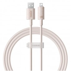 Дата кабель Baseus Habitat Series Fast Charging USB to Lightning 2.4A (2m) (P10360200)  Wheat Pink - 00000080548_1